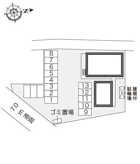 大門(28739)の駐車配置図