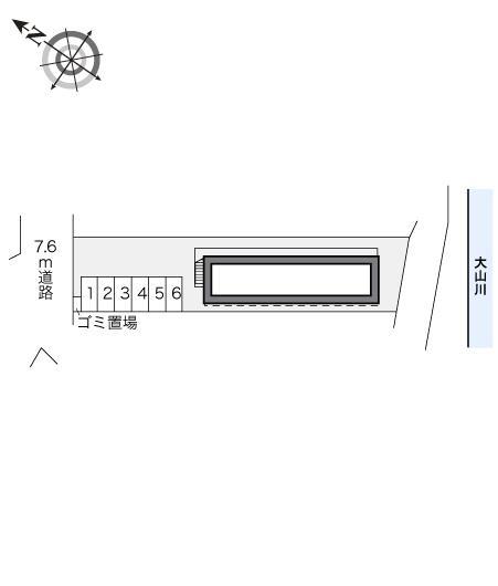 トゥー・ル・モンド(18268)の駐車配置図