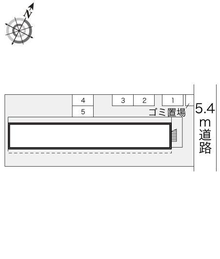 コーポテラダ(13933)の駐車配置図