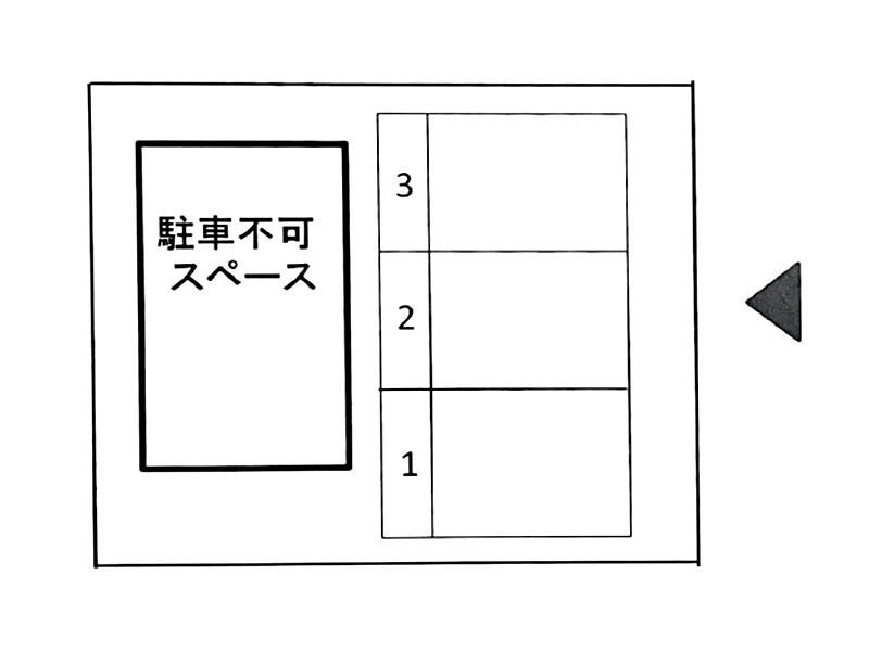 サンキューパーキングの駐車配置図