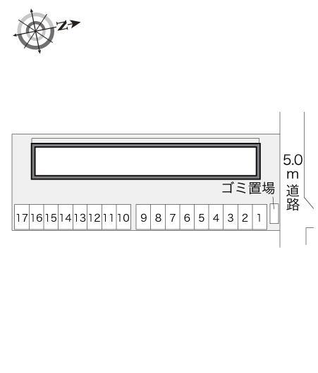 ｐｒｏｓｐｅｒｉｔｅ(22576)の駐車配置図