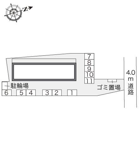 カナル(24826)の駐車配置図
