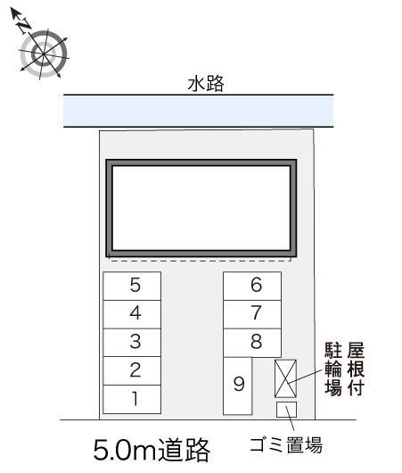 クレーネ(29477)の駐車配置図