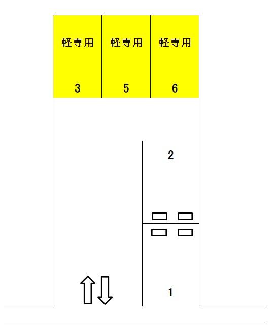 J-346の駐車配置図