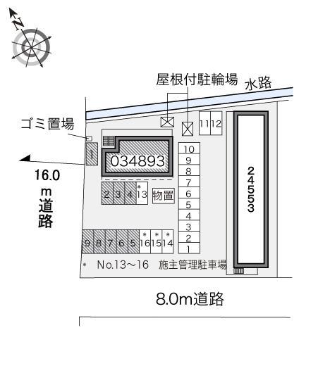 ダッファデル　タカオ(34893)の駐車配置図