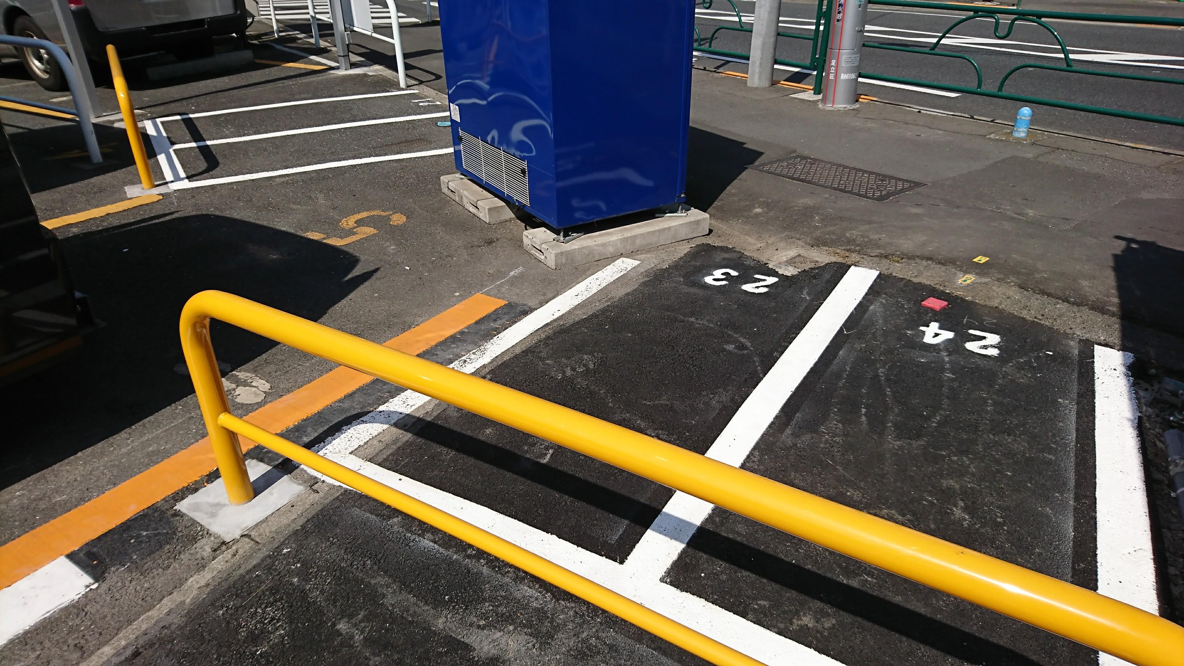 リクスタパーキング千住緑町第2月極バイク駐車場の外観・駐車場イメージ2枚目