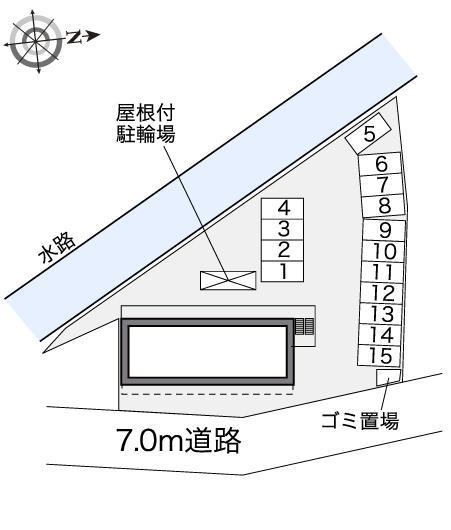 知多(41430)の駐車配置図