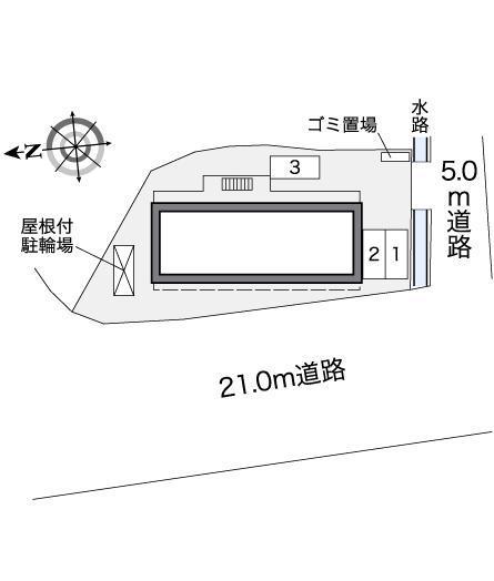 キルシェンⅠ(38982)の駐車配置図