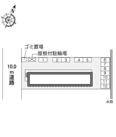 清知(34262)の駐車配置図