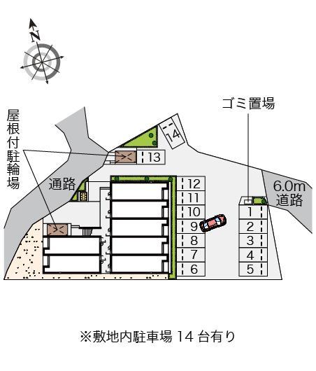 阿星(55068)の駐車配置図