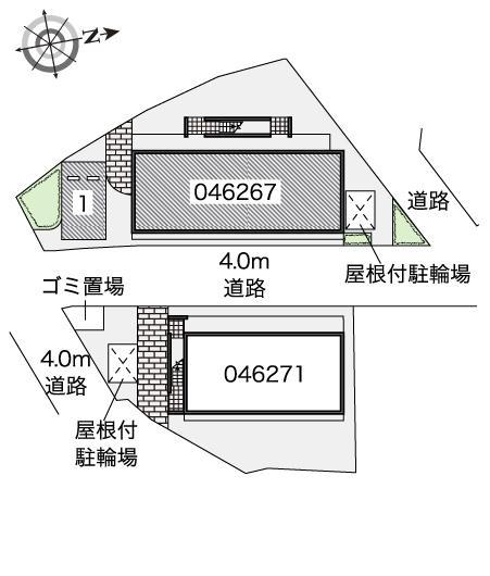 ニ中前一(46267)の駐車配置図