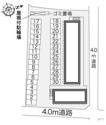 Ｌａｐｉｎ(32014)の駐車配置図