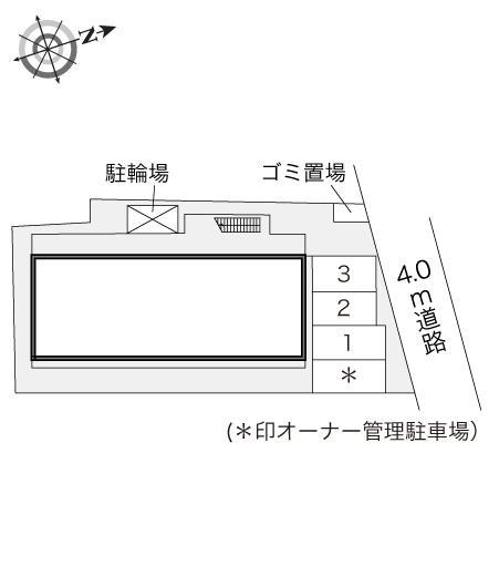 豊島北(19813)の駐車配置図