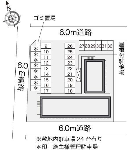 ＫＡＺＵ(24096)の駐車配置図