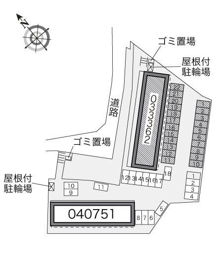 Ｌｕｍｅｎ(33362)の駐車配置図