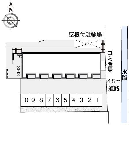 さちＣ(43691)の駐車配置図