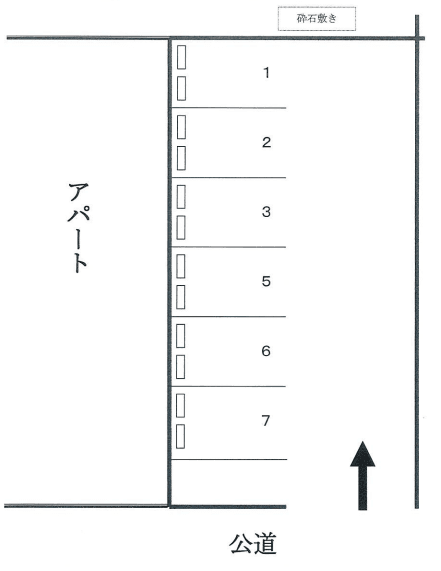 ４１８の駐車配置図