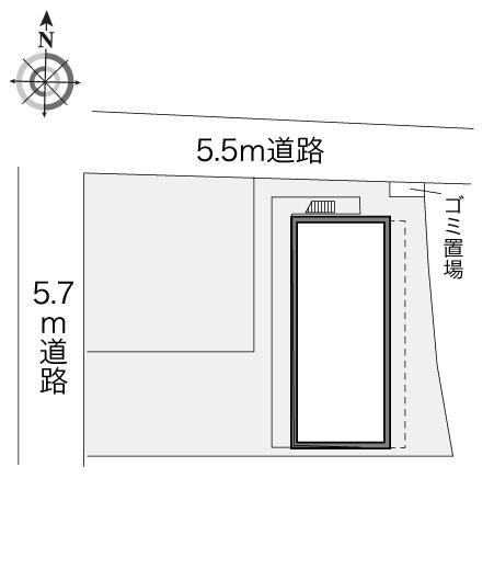 ホワイトヒルズ(15032)の駐車配置図