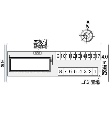 Ａｖａｌｏｎ７５０Ｒ(30078)の駐車配置図