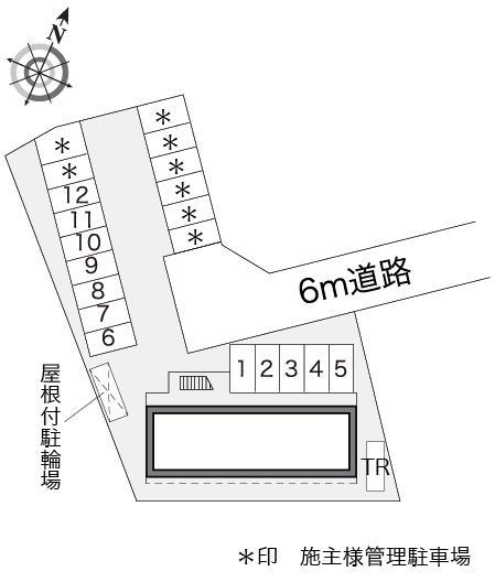 ベアコートエレガンス(14924)の駐車配置図