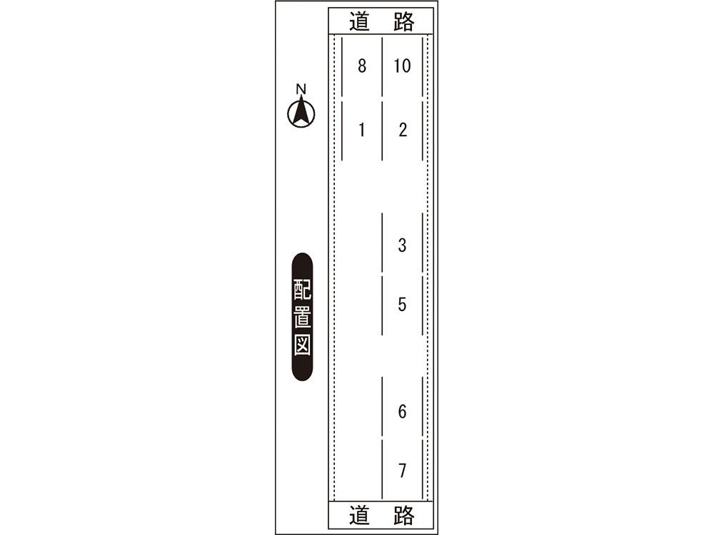 光陽Ｏ.Ｋパーキングの駐車配置図