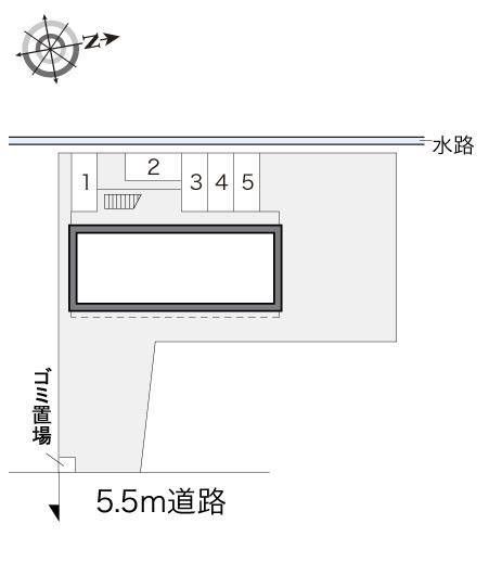 ｂｒｉｌｌｉａｎｔＭ(15507)の駐車配置図