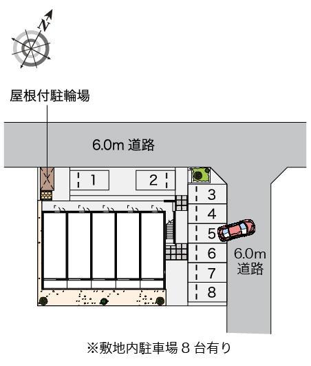 Ｈａｐｐｉｎｅｓｓ(53824)の駐車配置図