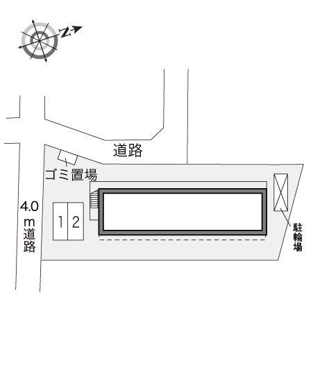 コスモわたなべ(20288)の駐車配置図
