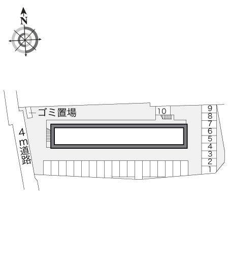 Ｕ＆Ｓ(14543)の駐車配置図