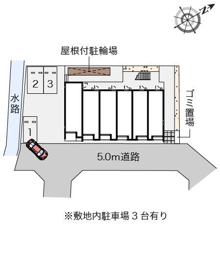 クレイノＳ＆Ｓ(56612)の駐車配置図
