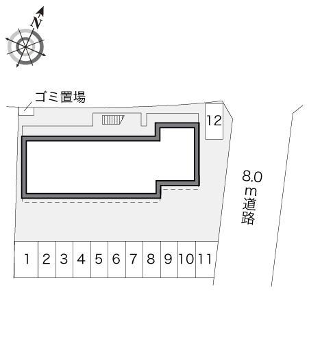 すずき(21014)の駐車配置図