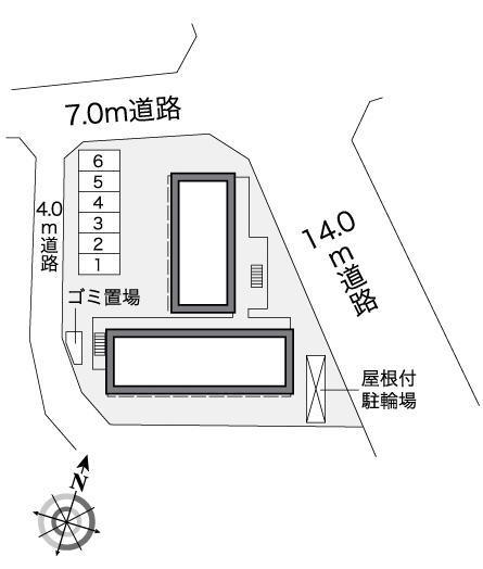 ジョイフル(26810)の駐車配置図