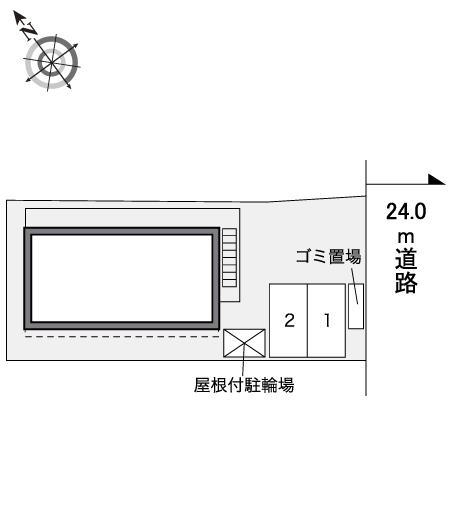 ＩＺＵＭＩ(40778)の駐車配置図