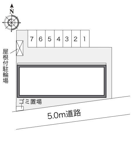 みらい(23112)の駐車配置図
