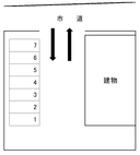 健軍本町月極駐車場の駐車場