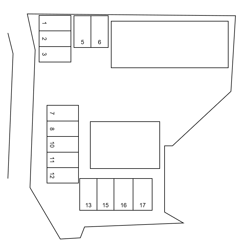 ＤＵＰＬＥＸ ＳＨＩＮＺＯ Ⅱの駐車配置図
