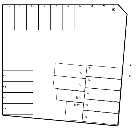 320147の駐車配置図
