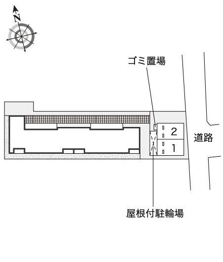 アゼリア(54049)の駐車配置図