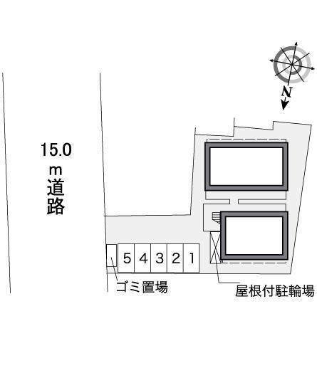 ひまわり(38306)の駐車配置図