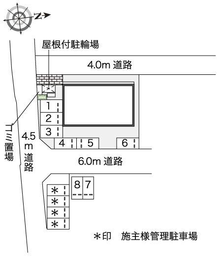 三井泉(47516)の駐車配置図