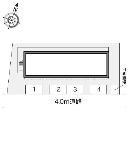 カトレア(22470)の駐車配置図