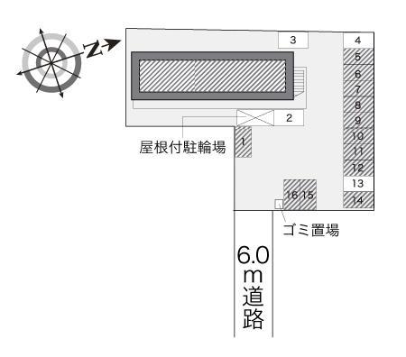 ＭＫ(18981)の駐車配置図