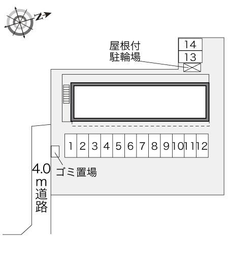 ＶｉｅｗＰｏｉｎｔⅡ(31852)の駐車配置図