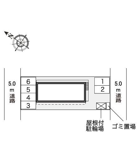 ファーム　オイカワ(30280)の駐車配置図