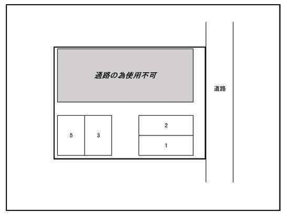 蔵元町駐車場の駐車配置図