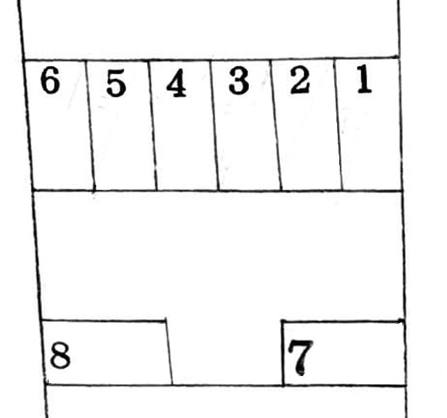 スマイルパーク44号の駐車配置図