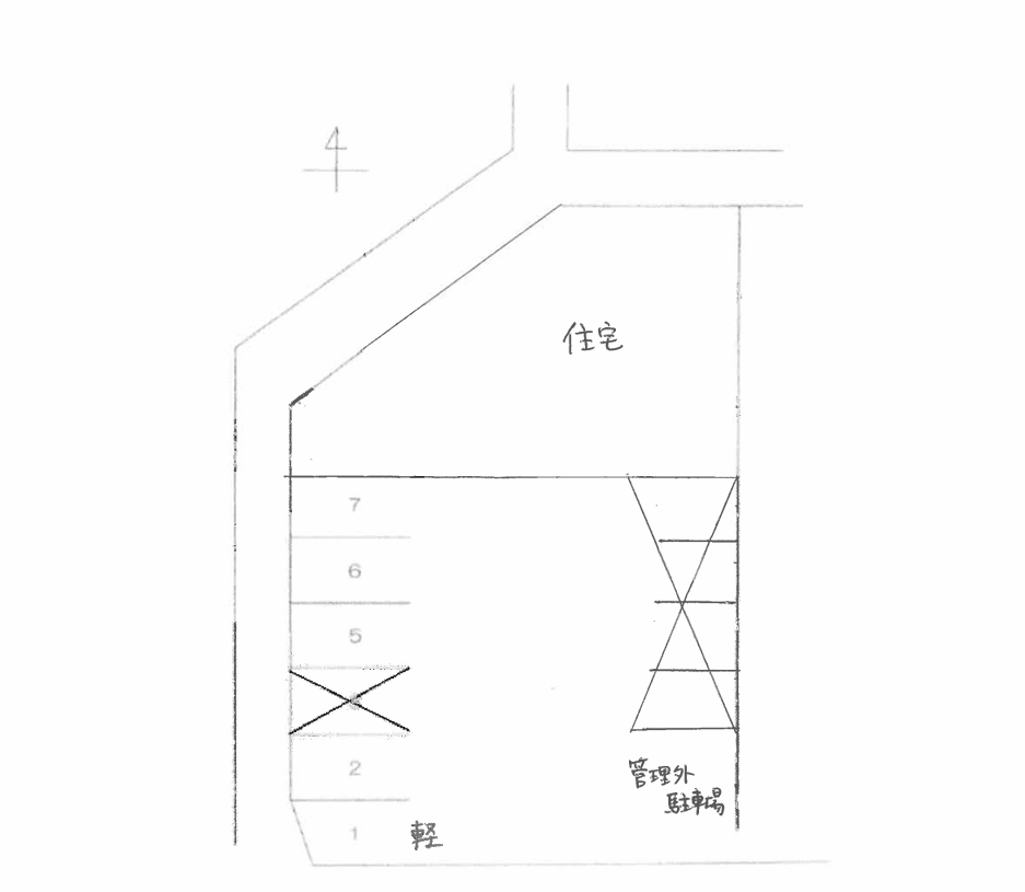扶桑-31の駐車配置図