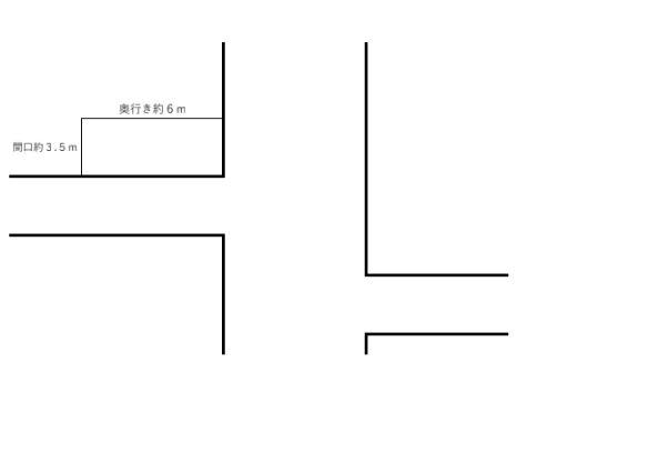 生野区舎利寺駐車場の駐車配置図