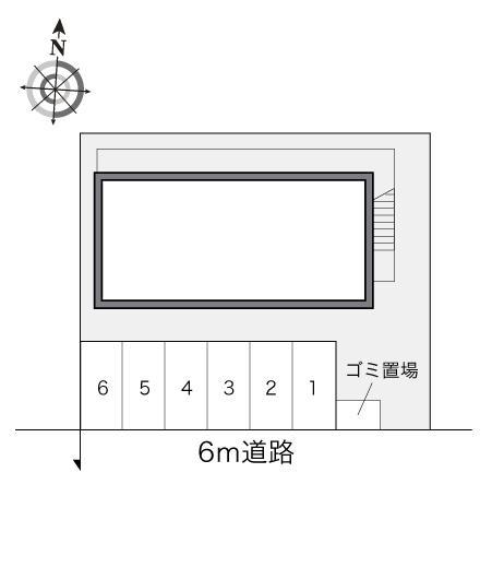 番水(11665)の駐車配置図