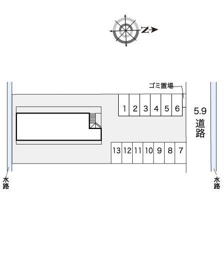 増泉(9583)の駐車配置図